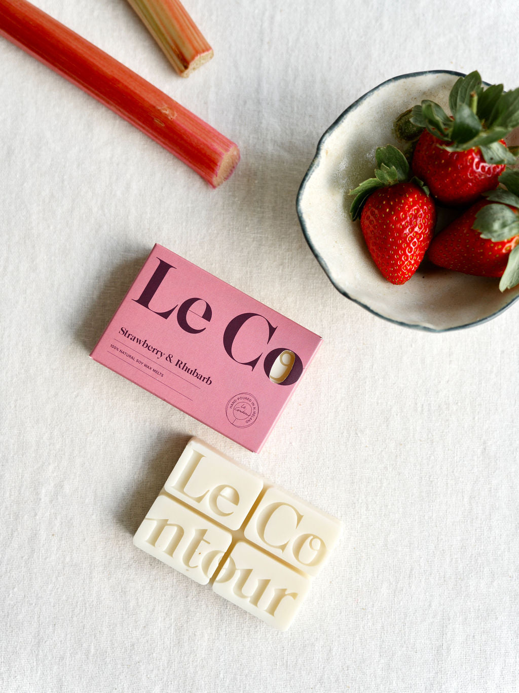 Strawberry & Rhubarb Wax Melt