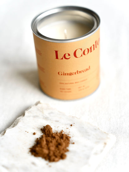 Gingerbread Candle