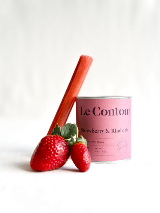 Strawberry & Rhubarb Candle